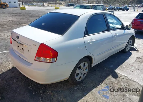 2009 Kia Spectra Ex из США, поврежденный, VIN KNAFE222595646721